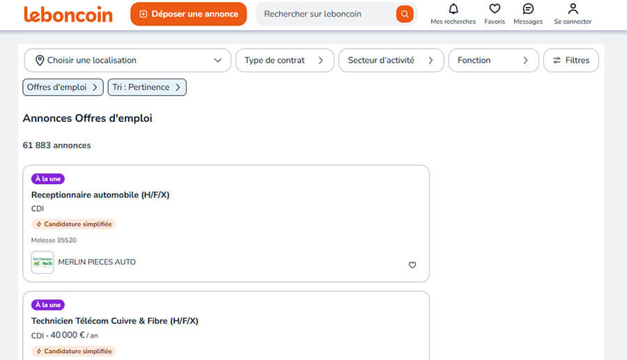 Leboncoin Emploi